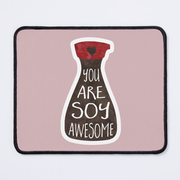 Item preview, Funny Valentines Day Pun - You are SOY awesome designed and sold by hitechmom.