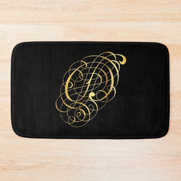Item preview, Ornamental Letter D, Golden Monogram, Gold Monogram Ornament designed and sold by PROMEN Creativity.