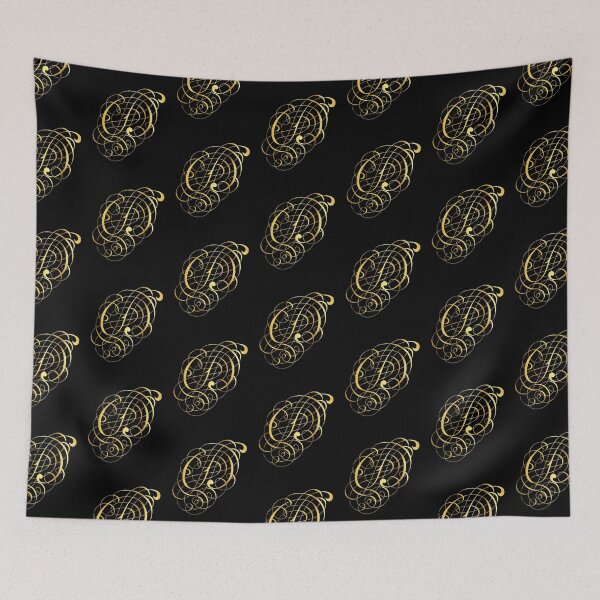 Item preview, Ornamental Letter D, Golden Monogram, Gold Monogram Ornament designed and sold by PROMEN Creativity.