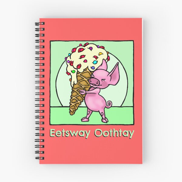 Item preview, Sweet Tooth in Pig Latin designed and sold by sandpiperstudio.