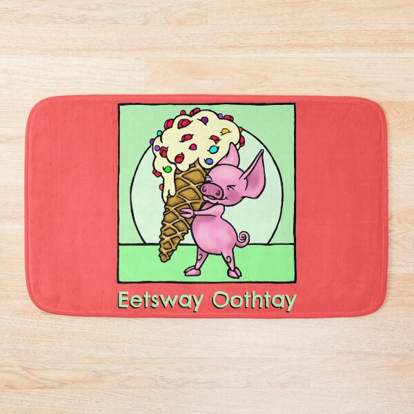 Item preview, Sweet Tooth in Pig Latin designed and sold by sandpiperstudio.