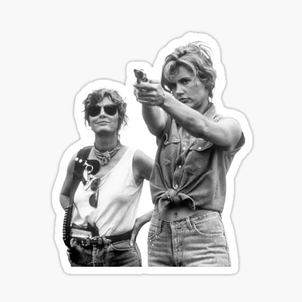 Road Trip Thelma & Louise Girls Die-Cut Vinyl Sticker – Miss Moss