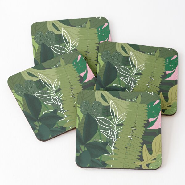Item preview, Tropical greenery designed and sold by Hilary Thwaites.