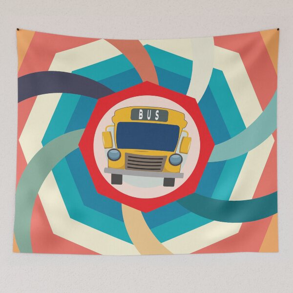 Item preview, Just A Boy Who Loves School Buses - Colorful Design designed and sold by FridPix.