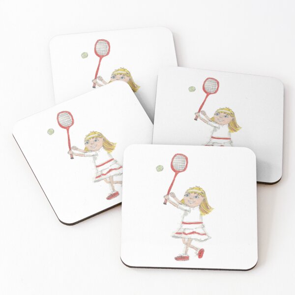 Item preview, Girl Playing Tennis designed and sold by mila-ola.