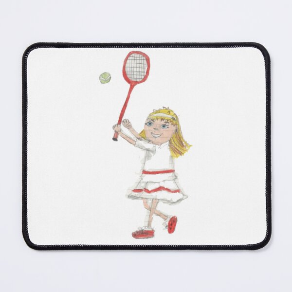Item preview, Girl Playing Tennis designed and sold by mila-ola.