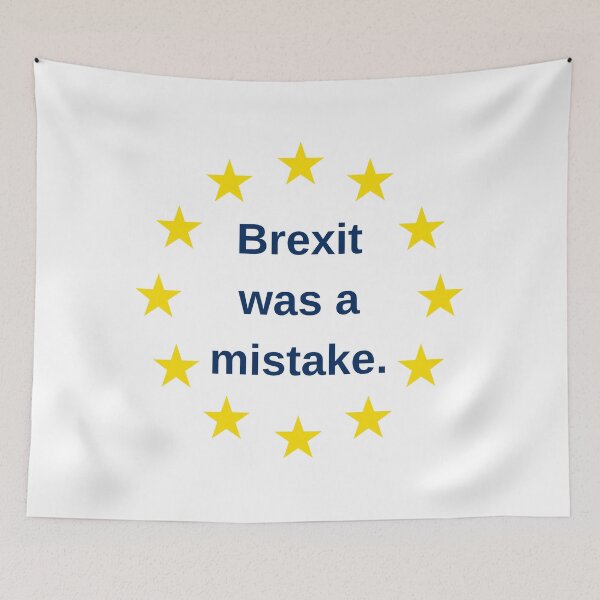 Item preview, "Brexit was a mistake", anti-brexit, pro eu design designed and sold by designsbyreaia.