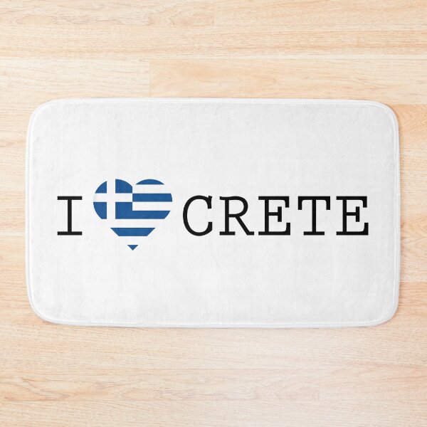 Item preview, I Love Crete Greek Flag designed and sold by allincrete.