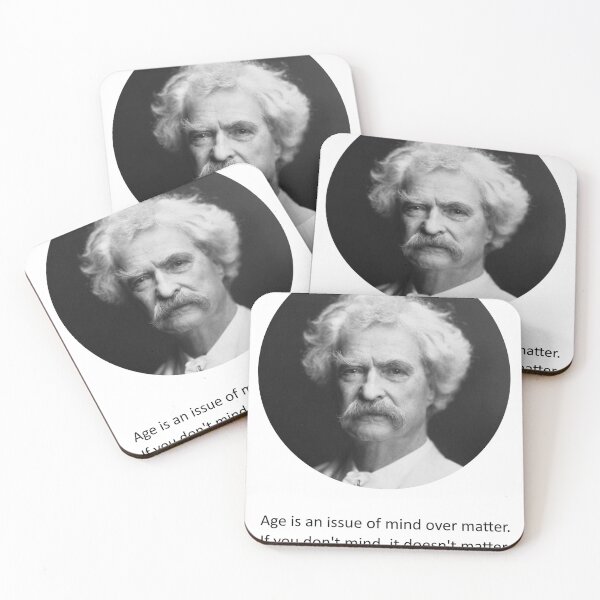 Item preview, Mark Twain quote designed and sold by MichaelEpp.