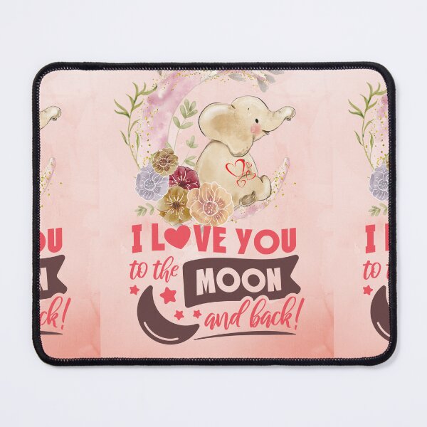 Item preview, Valentines day gift with cute elephant designed and sold by REALDesign-Shop.