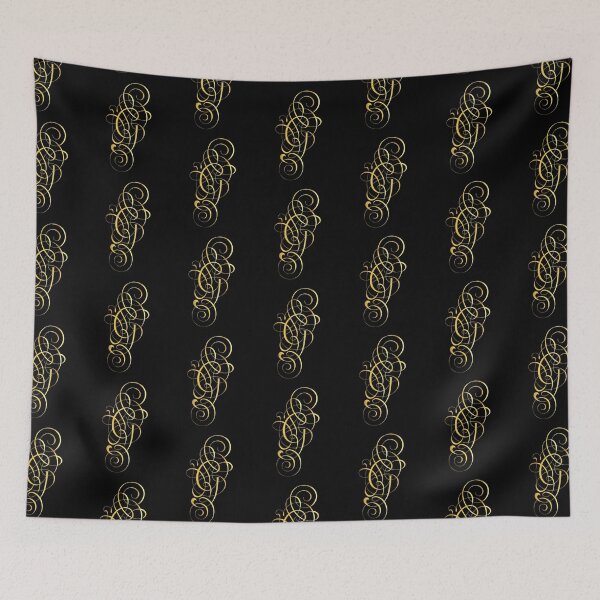 Item preview, Ornamental Letter G, Golden Monogram, Gold Monogram Ornament designed and sold by PROMEN Creativity.