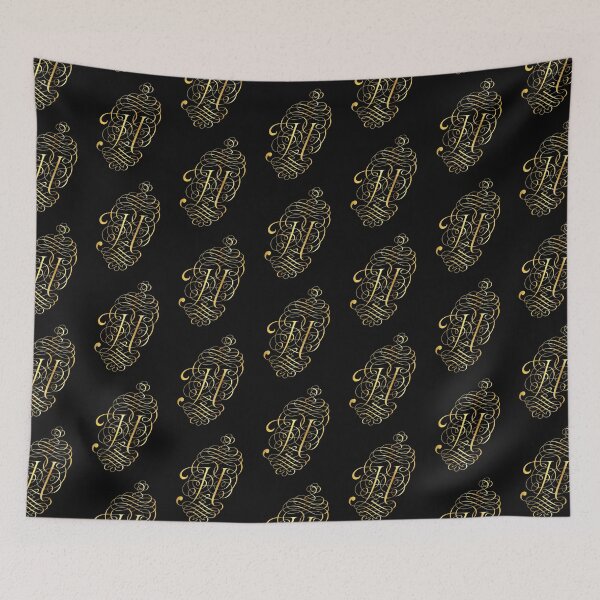 Item preview, Ornamental Letter H, Golden Monogram, Gold Monogram Ornament designed and sold by PROMEN Creativity.
