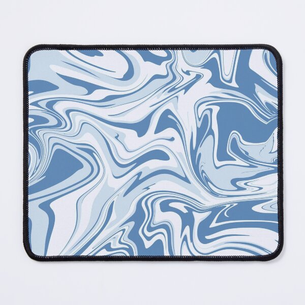 Item preview, Blue Waves In The Sea Paint Spill designed and sold by SwirlSeas.