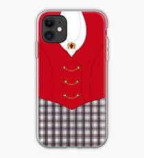 Gently with a chainsaw iPhone Case