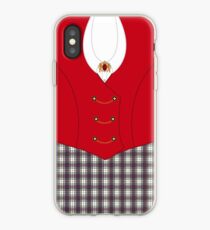 Gently with a chainsaw iPhone Case