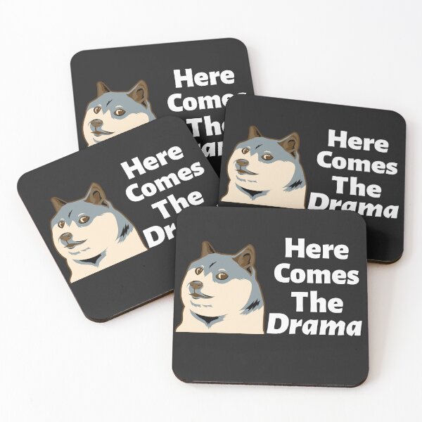 Item preview, Here Comes The Drama designed and sold by RiadMannan.