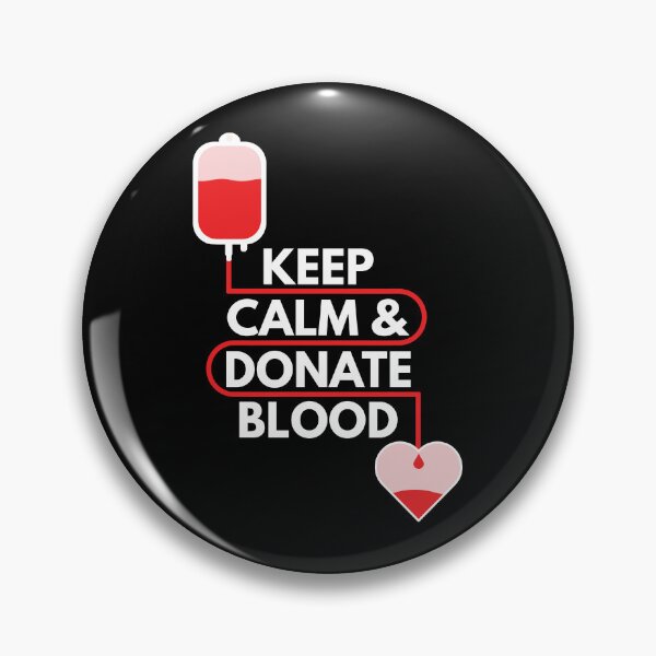Item preview, Keep Calm And Donate Blood designed and sold by stickmeok.