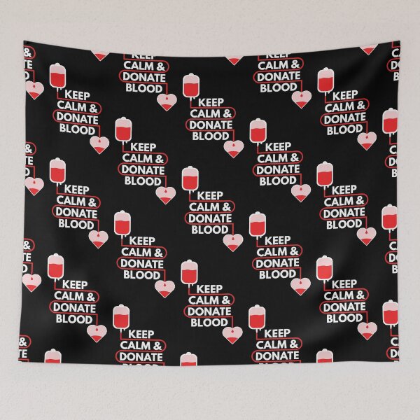 Item preview, Keep Calm And Donate Blood designed and sold by stickmeok.