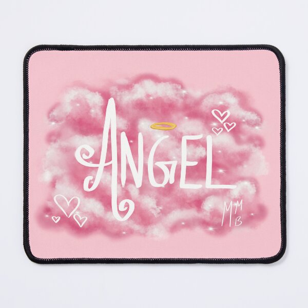 Item preview, Angel (pink background) designed and sold by MuchoMangobussy.