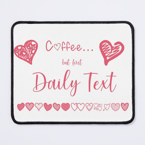 Item preview, Coffee and daily text designed and sold by Sammiamk.