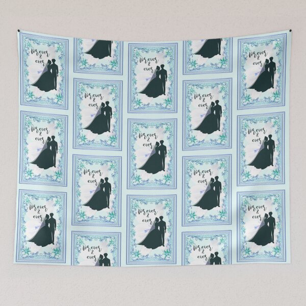 Item preview, Forever and Ever - Aqua/Blue designed and sold by PawsitiveMum.