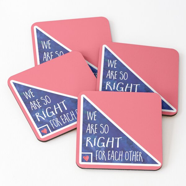 Item preview, Math pun, love pun, funny valentine - We are so RIGHT for each other designed and sold by hitechmom.