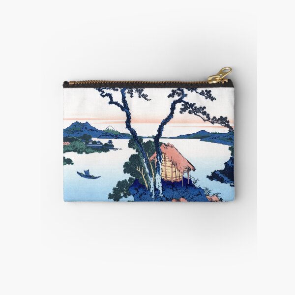 Item preview, Japanese Art - A View of Mount Fuji across Lake Suwa by Hokusai designed and sold by Ukiyo-Studio.