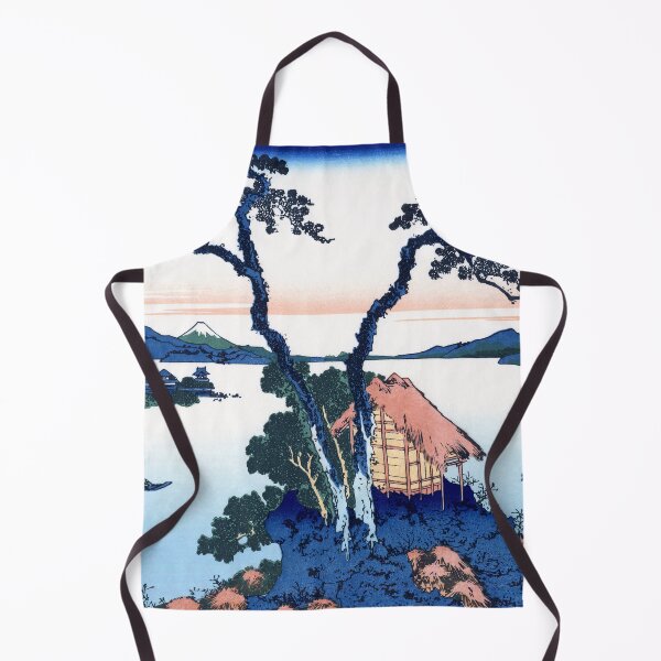 Item preview, Japanese Art - A View of Mount Fuji across Lake Suwa by Hokusai designed and sold by Ukiyo-Studio.
