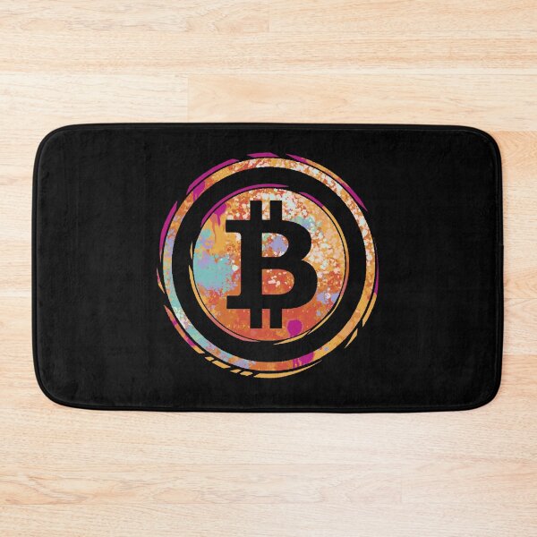 Item preview, Bitcoin T-Shirt - BTC Bitcoin Watercolor Logo  designed and sold by nft-millionaire.