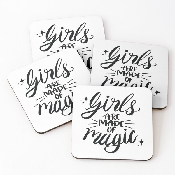 Item preview, Girls Are Made Of Magic designed and sold by Regenbogenn.