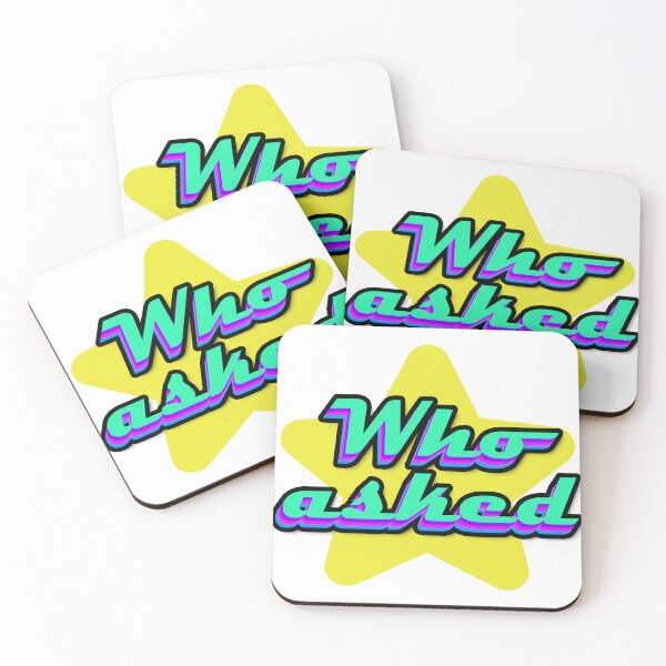 Item preview, Who Asked? designed and sold by Gotham Designs Studio.