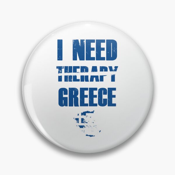 Item preview, I Don't Need Therapy I Need Greece designed and sold by allincrete.