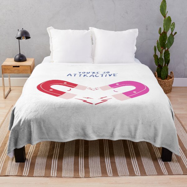 Item preview, "You're So Attractive" - cute magnet pun - Valentine's Day Puns and Gifts designed and sold by designsbyreaia.