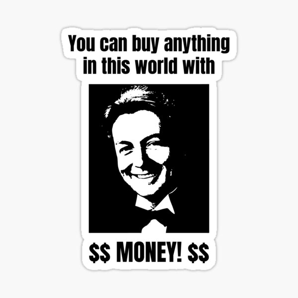 You can buy anything in this world with money” - Mormon Satan" Sticker ...