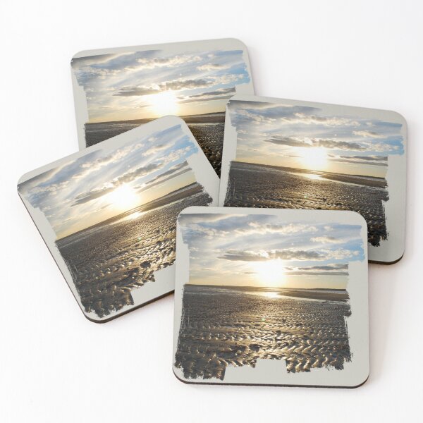 Item preview, Low Tide at Sunset designed and sold by SpotOnJ.