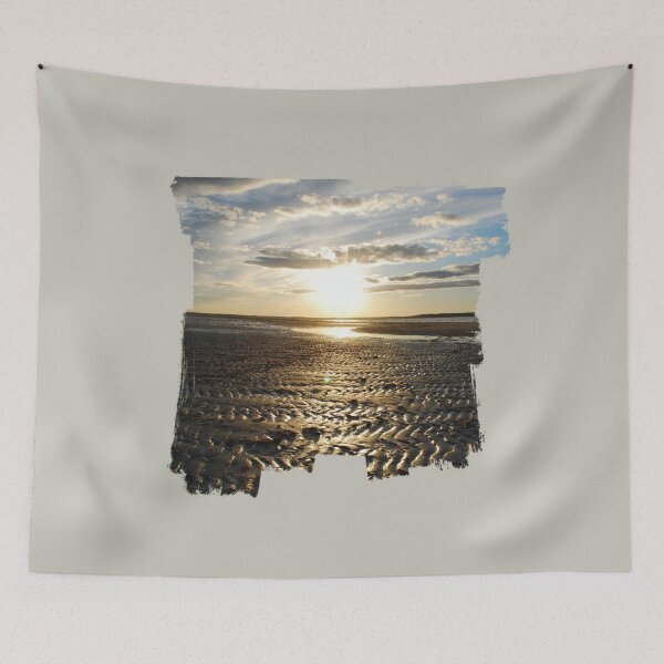 Item preview, Low Tide at Sunset designed and sold by SpotOnJ.