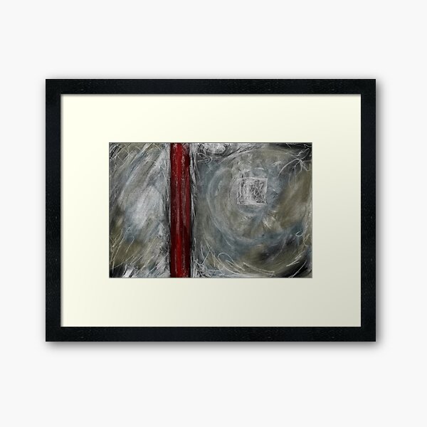 Through The Chaos Framed Art Print
