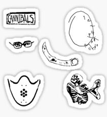 Hannibal Symbols Sticker