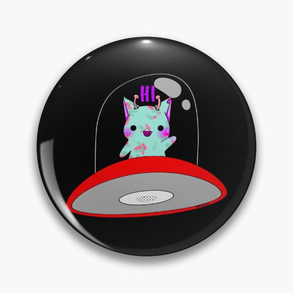 Item preview, Soki The Friendly Alien Cat designed and sold by Serotonin4u.