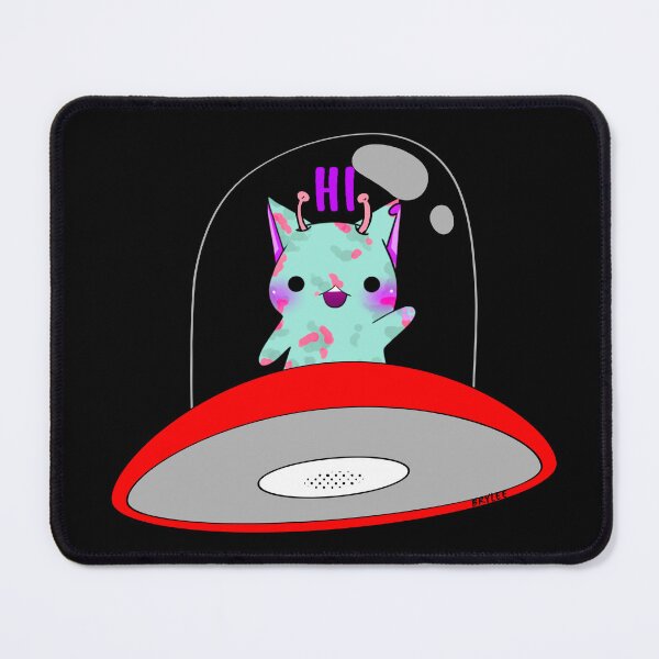 Item preview, Soki The Friendly Alien Cat designed and sold by Serotonin4u.