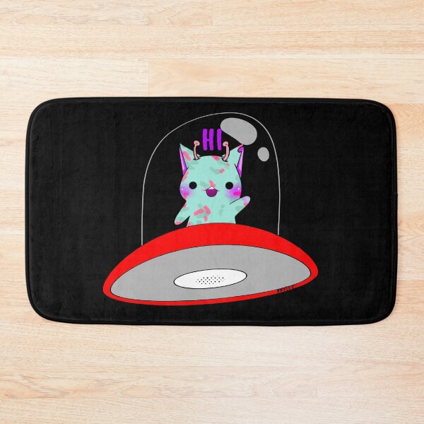 Item preview, Soki The Friendly Alien Cat designed and sold by Serotonin4u.
