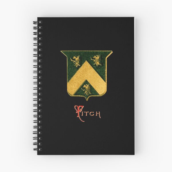 Item preview, Fitch Family Coat of Arms designed and sold by Heraldica.