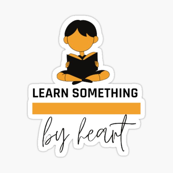 learn-something-by-heart-sticker-by-plumerialuma-redbubble