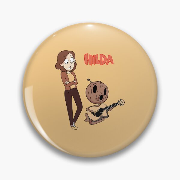 Item preview, HILDA of hilda netflix cute girl hilda WOOD-MAN MOM happy days gifts birthday designed and sold by AZEM-ST.