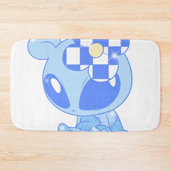 Item preview, Flower Head Bear (blue) designed and sold by gross-girl99.