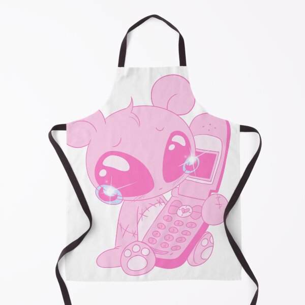 Item preview, Dumped Over The Phone Bear (pink) designed and sold by gross-girl99.