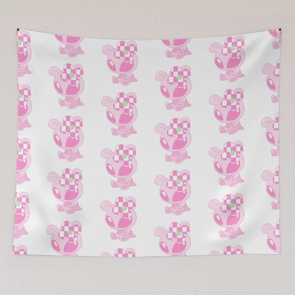 Item preview, Flower Head Bear (pink) designed and sold by gross-girl99.
