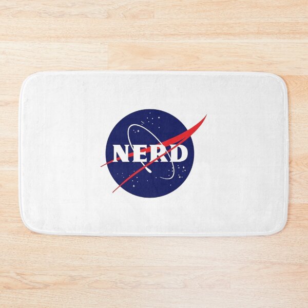 Item preview, Nerd (NASA simulation logo) designed and sold by TrendyLuxShop.