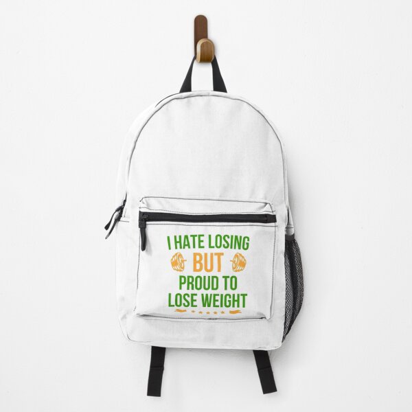 Item preview, I WOULD LOSE WEIGHT BUT I HATE LOSING, Funny Weight Loss Quote Fitness Motivation designed and sold by Drago Art.