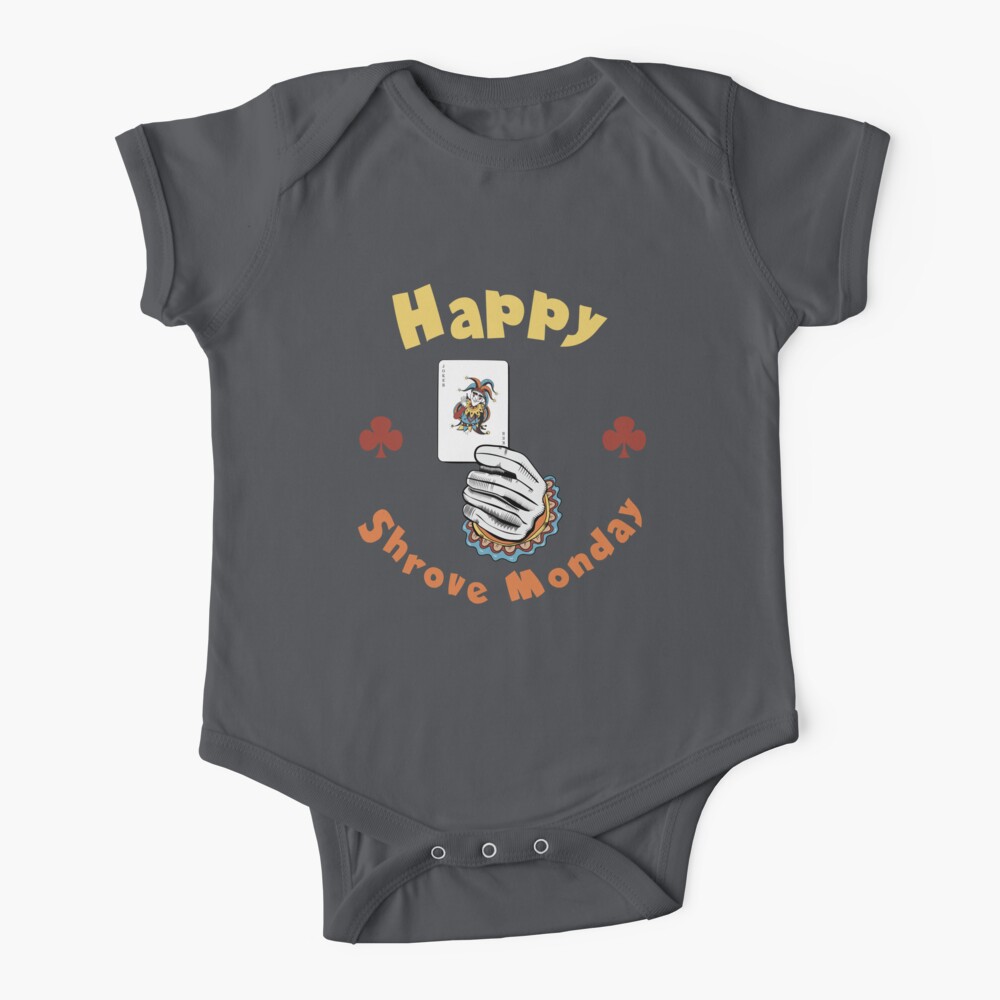 Mardi Gras Beads T-Shirt Lt. Gray Heather / INFANT-3-6 Months